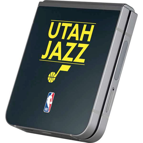 NBA Utah Jazz Standard - Black Galaxy Z Flip6 Skin
